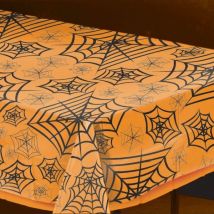 Nappe Toile D'Araignée Transparente - 2,74 M - Amscan