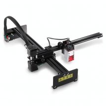 Machine À Graver Laser Haute Précision Pour Bois Métal Et Verre Noir Yonis - Yonis