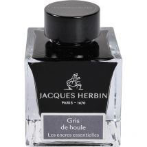 Encre Pour Calligraphie - Gris De Houle - Les Encres Essentielles - Herbin - Flacon 50ml - Jacques Herbin