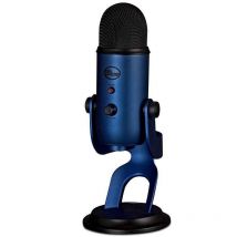 Microphone Usb Condensateur Noir Polyvalent Haute Qualité Pour Enregistrement Bleu Yonis - Yonis