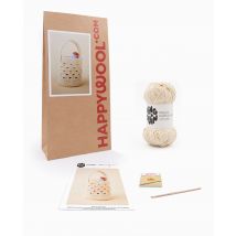 Kit Crochet Sac Diamant Ecru - Pingouin