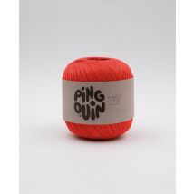 Cotons À Crocheter Pingo Coco - Pingouin - Certifié Oeko-tex Rouge (rouge Orange)