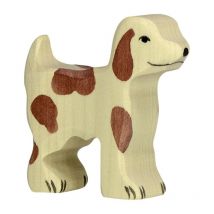Figurine Holtztiger Petit Chien De Ferme
