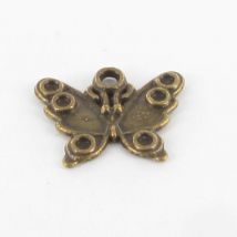 Breloque En Métal Papillon Bronze (10 Pièces) - Megacrea DIY