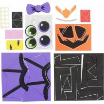 Décorer Une Citrouille Forme Halloween En Mousse 39 Pièces - Megacrea DIY