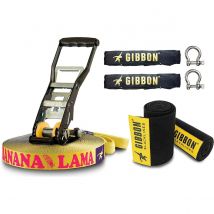 Set Slackline Banana Lama - Protection D'Arbre -25m - Gibbon