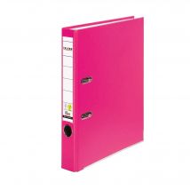 Classeur À Levier Pp A4 Vegan - Rose - X 25 - Falken