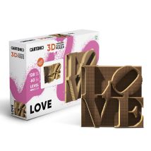 Cartonic Sculpture-puzzle 3d Carton - Love