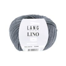 Pelote De Lin À Tricoter Lino - Lang Yarns 70 Gris - LangYarns