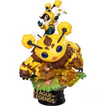 League Of Legends - Diorama D-stage Nunu & Beelump & Heimerstinger 16 Cm - Beast Kingdom