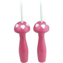 Corde À Sauter Rose Coeur Blanc - Vilac