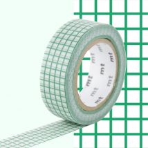 Masking Tape Quadrillage Vert - MT Masking Tape