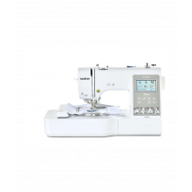 Machine À Broder Innov-is M340ed De Brother - Laissez Votre Créativité S'Exprimer Avec Élégance ! Blanc