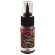 My Style Peinture P. Tissus, Métallique, 29 Ml, Flacon Sur Carte, Mocca Métallisé - DecoArt