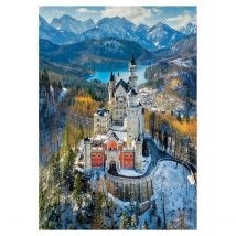 Puzzle 1000 Pièces Château De Neuschwanstein - Éveillez Votre Créativité - Educa Borras