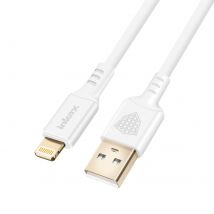 Inkax Câble Pour Iphone Usb Vers Lightning Recharge Rapide Blanc