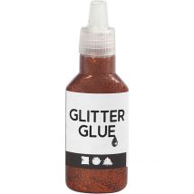 Colle À Paillettes, Orange, 25 Ml/ 1 Flacon - CC Hobby