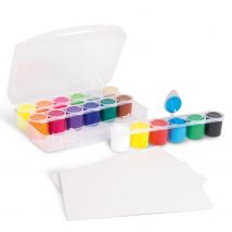 Coffret 18 Peintures Acrylique 25 Ml - Primo