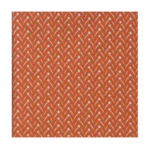 Tissu Coton Géo Lixnec Paprika/blanc Multicolore Vendu Au Mètre - Distrifil