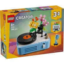 Lego Creator - Le Tourne-disque Et Ses Fleurs 31172 - Lego