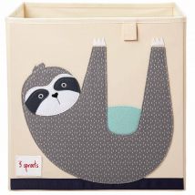 Boîte De Rangement Pour Jouets, Paresseux - 3 Sprouts