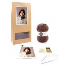 Kit Tricot Cagoule Bryon Cafe Tu - Pingouin