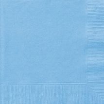 20 Serviettes - Bleu Poudré - Annikids