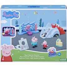 L'Aquarium De Peppa Pig + 7 Accessoires + 2 Figurines : Peppa Le Cochon Et Papa Pig - Hasbro - F4411 - Hasbro