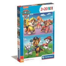 2x20 Pieces - Pat' Patrouille - Clementoni