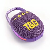 Enceinte Bluetooth Portable Extérieure Mini Haute Qualité Son Stéréo Puissant Violet 2 Yonis - Yonis