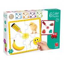 6 Puzzles Pour Apprendre Les Couleurs - Goula