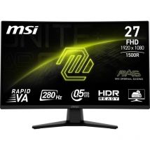 Msi Mag 274cxf Écran Plat De Pc 68,6 Cm (27) 1920 X 1080 Pixels Full Hd Noir - Msi