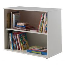 Pino Bibliothèque Pour Lit Mezzanine Mdf Blanc 85,5 X 43 X 72 Cm - Vipack