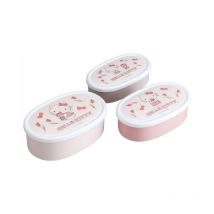 Hello Kitty - Set De 3 Bento Box Kitty-chan - Skater