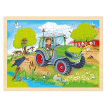 Puzzle Tracteur - Goki