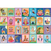 Puzzle 1000 Pièces - Inde Merveilleuse - Hachette