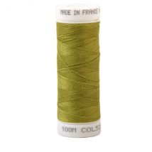 Fil À Coudre Polyester 100m Made In France - Jaune Moutarde 534 - MyMercerie