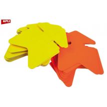 25 Fleches Fluo Jaun/ora 16x24cm 780g - Apli