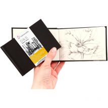 Livre À Croquis - 30 Feuilles - 140g/m² - Paysage - 12,5x9cm - Hahnemühle - D&s