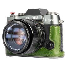 Smallrig 4711 Leather Half Case Kit For Fujifilm X-t50 Green - Smallrig