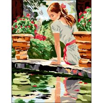 Canevas Antique Un Jour D'Été 50x65cm - LUC