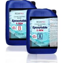 Epoxytable 5-five Résine Epoxy Pour Tables – Coulées Parfaites Jusqu’à 5 Cm - 9 Kg - ResinPro