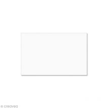 Papier Pollen Carte 82 X 128 Mm - 5 Pcs - Blanc