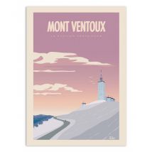 Affiche 50x70 Cm - Mont Ventoux - Turo - Wall Editions