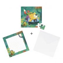 Puzzle 25 Pièces - Carte Cadeau Randonnee - Jura Toys