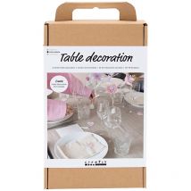 Kit Décoration De Table - Pastel - 6 Personnes - CC Hobby