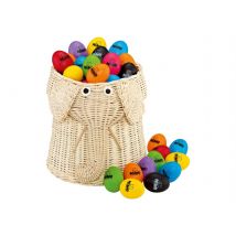 Panier Meinl 80 Oeufs-shakers Multicolores - Nino Percussion