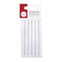 Pierres Plastiques Strass, Autocollantes, 2 Mm, 160 Pces, Cristal - Rayher