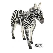 Hansa Peluche Geante Zèbre 75cmh - Hansa Peluches Géantes