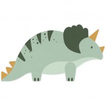 12 Serviettes Triceratops - PartyDeco